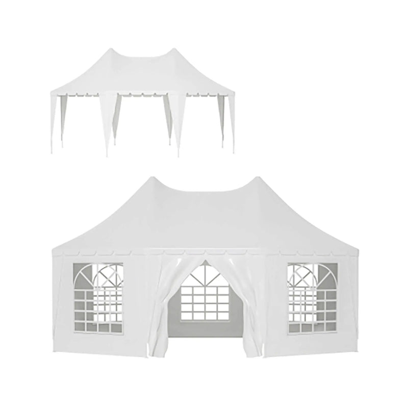 [20X15FT] Extra-Large Heavy-Duty Outdoor Waterproof Party And Wedding Tent With Steel Frame (SAK07645) by SAKSBY WHOLESALE