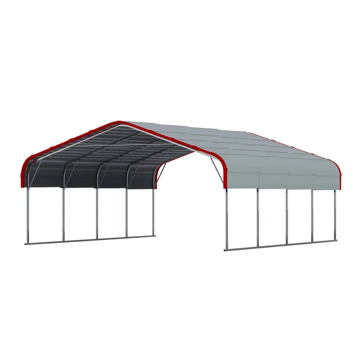 20x20 ft Outdoor Metal Carport by Chery Industrial