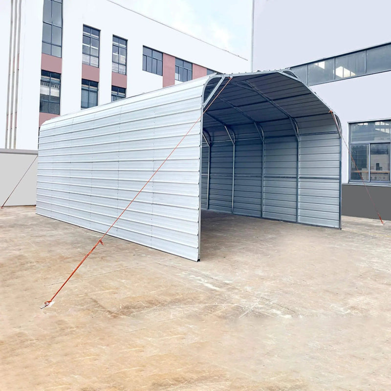 [20X30FT] Alora Heavy-Duty Outdoor Galvanized Steel Carport (SAK21596) by SAKSBY WHOLESALE