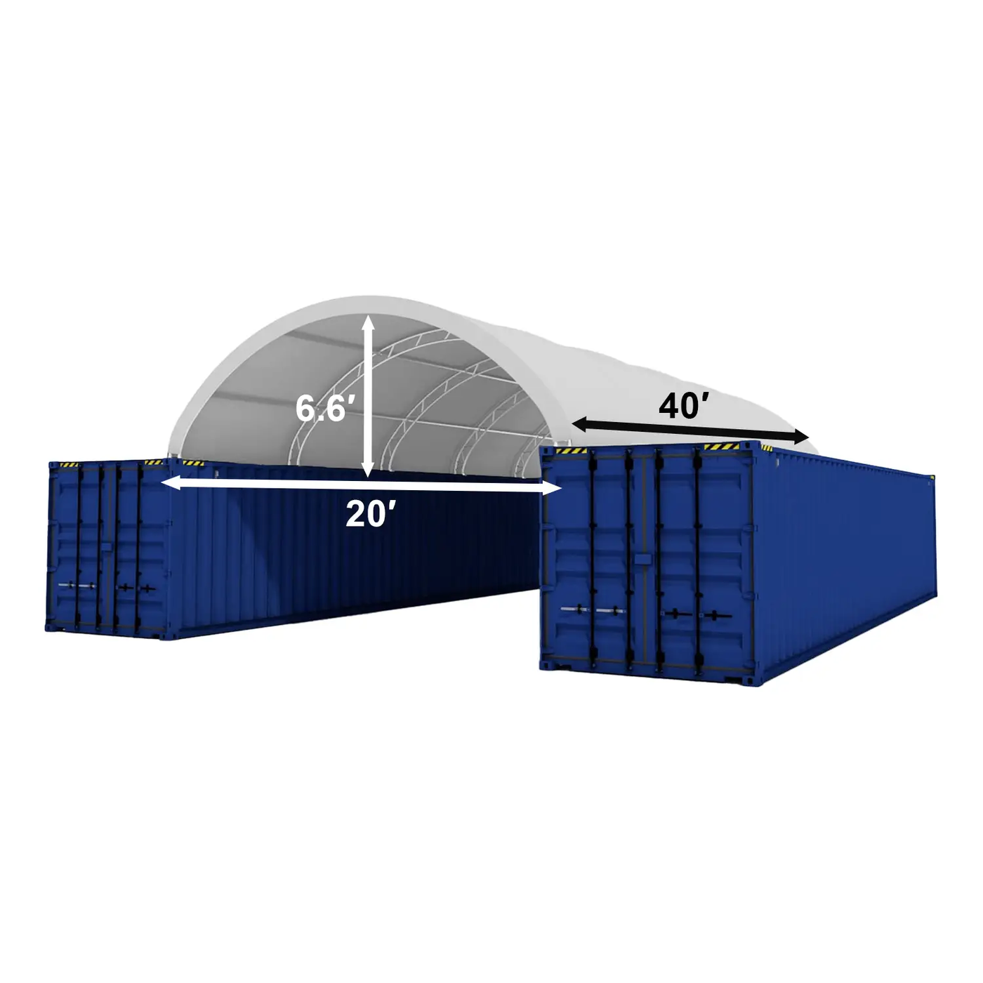 20'x40' Double Truss Container Shelter by Chery Industrial