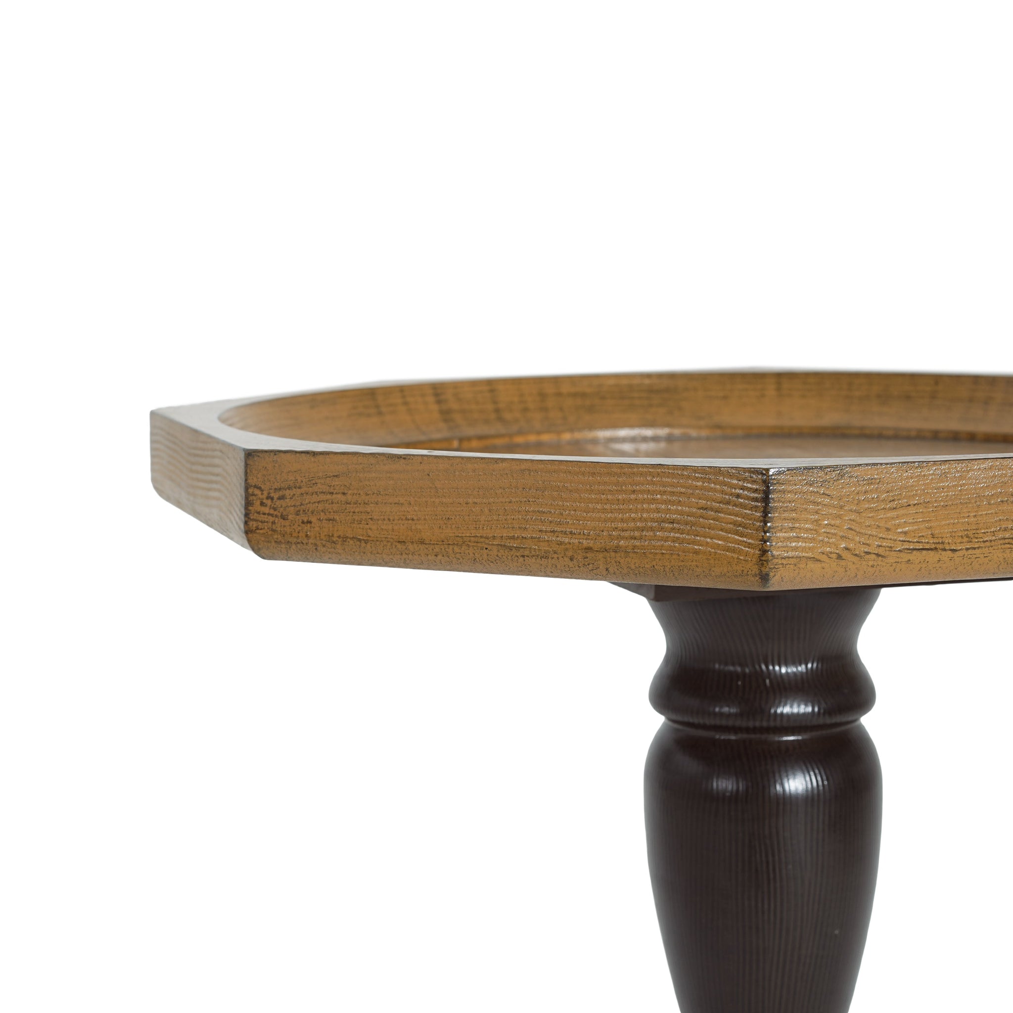 End Table (Natural + Black) by HouseOfZazla