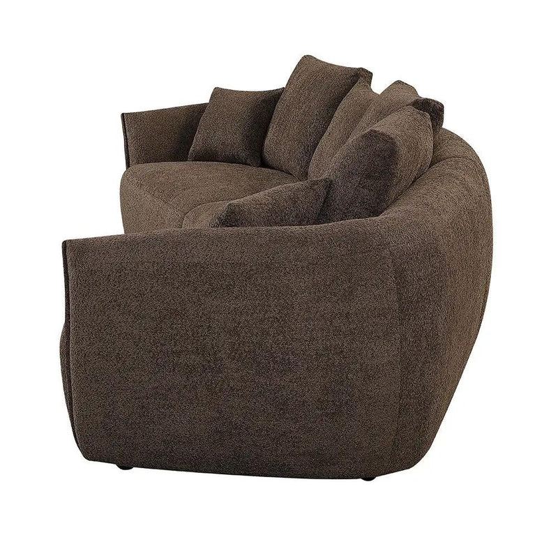 Bash - Sofa With 7 Pillows - Macca Anthology Boucle by Unique Piece Furniture