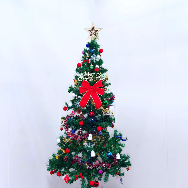 6ft Artificial Christmas Tree with LED Energy-Saving Lights by HouseOfZazla