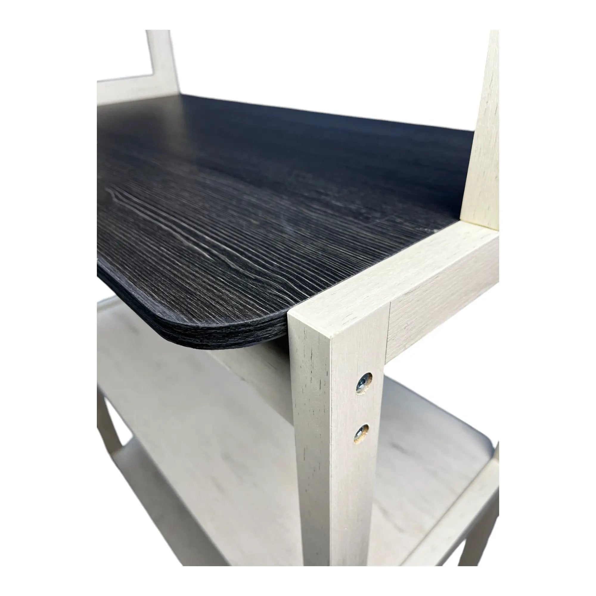 31.5" Baker's Rack in White and Black by HouseOfZazla