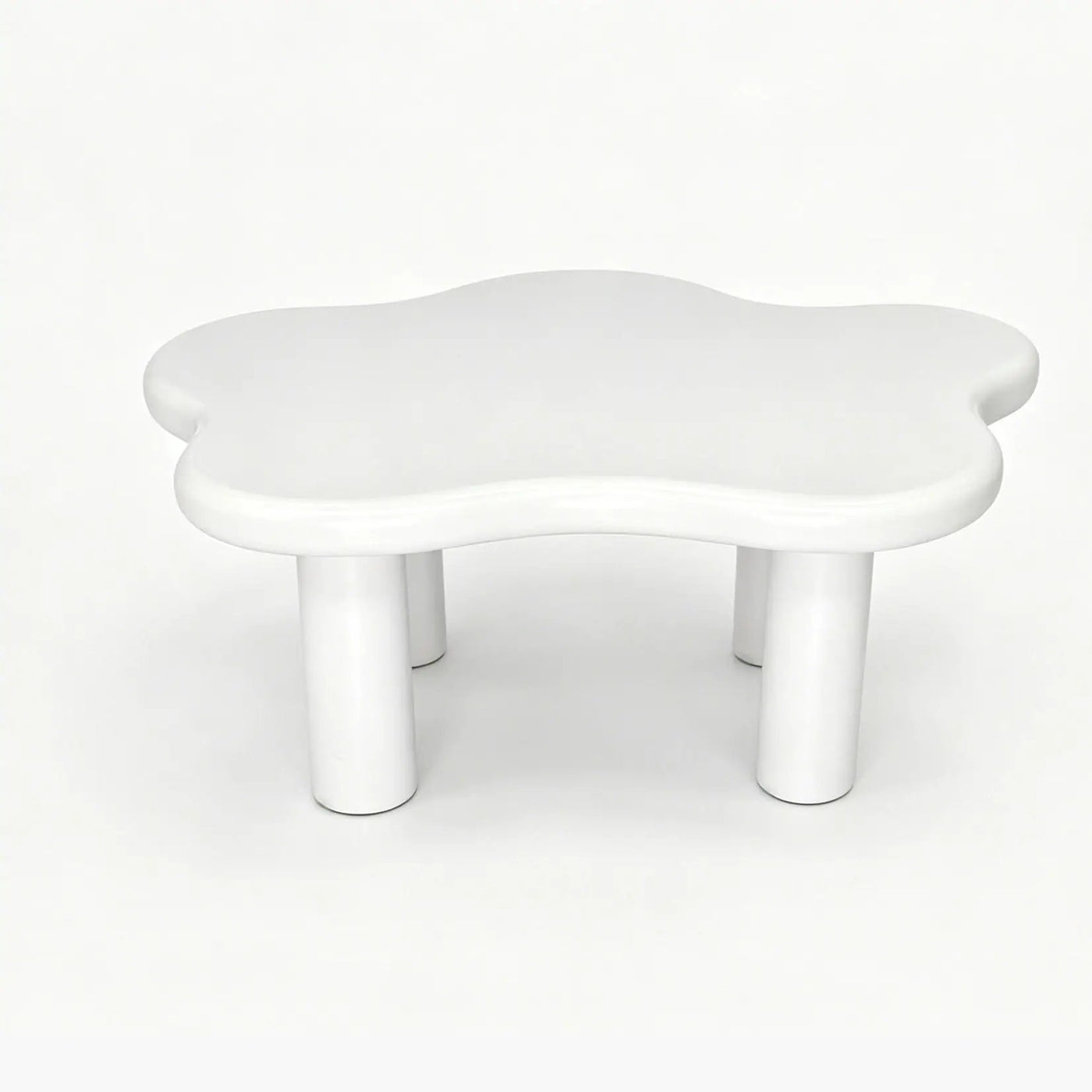 Cloud Shaped Coffee Table With 4 Round Legs by HouseOfZazla