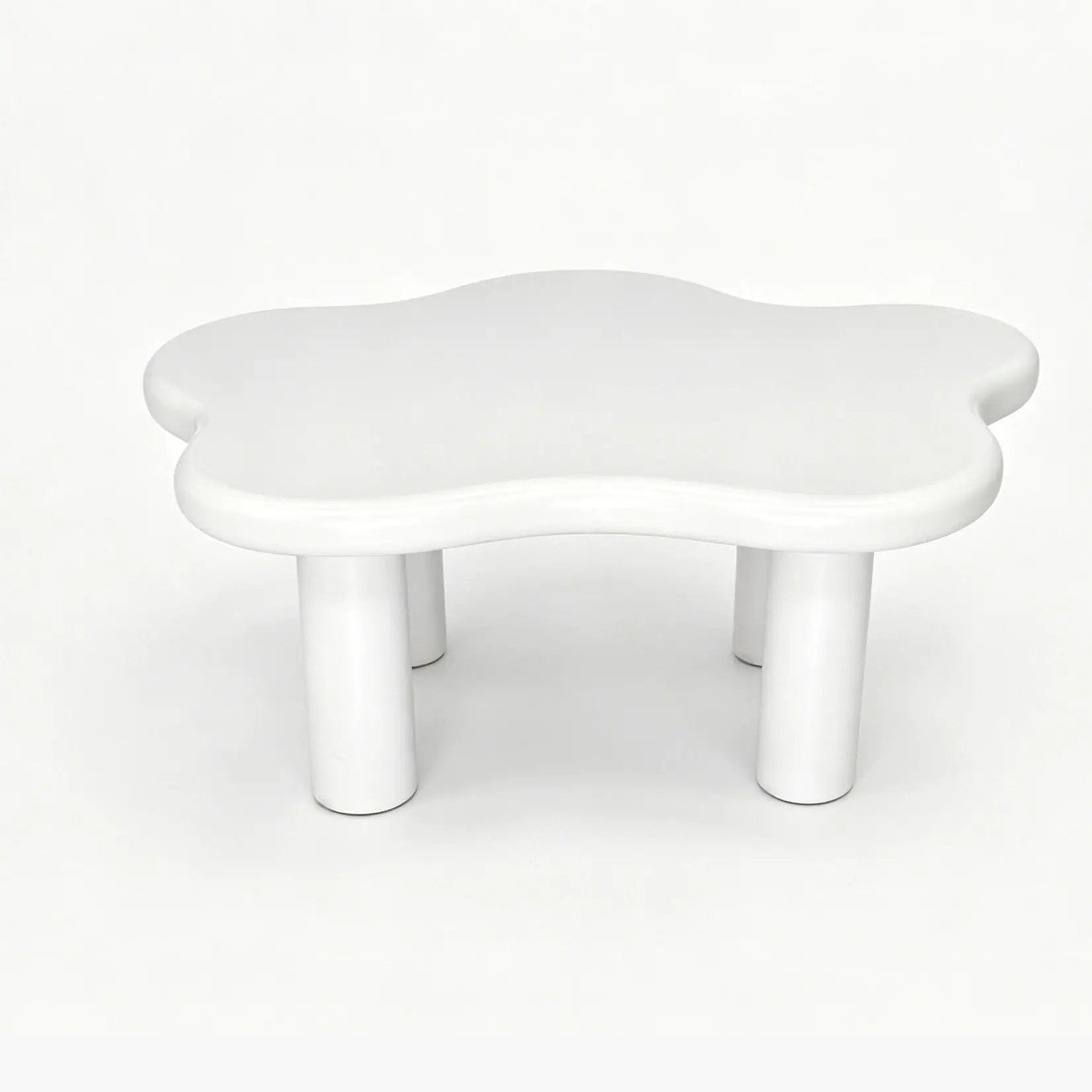 Cloud Shaped Coffee Table With 4 Round Legs by HouseOfZazla