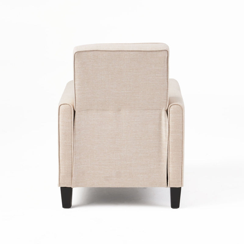 Upholstered Push Back Recliner Chair For Living Room by HouseOfZazla