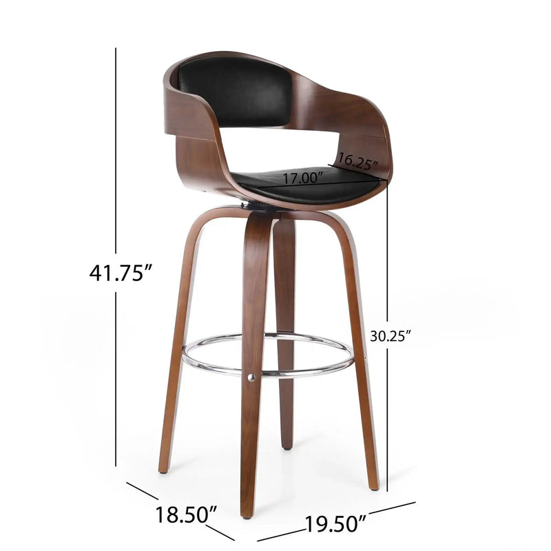 Modern Bar Stool with Swivel Function by HouseOfZazla