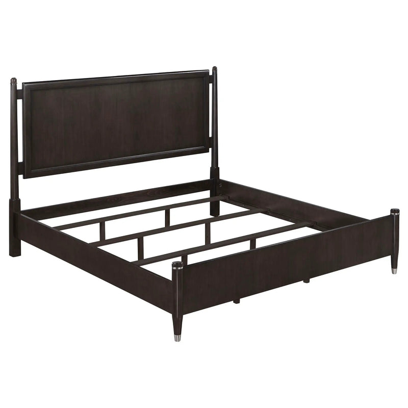 Emberlyn Wood Queen Poster Bed Brown by Unique Piece Furniture