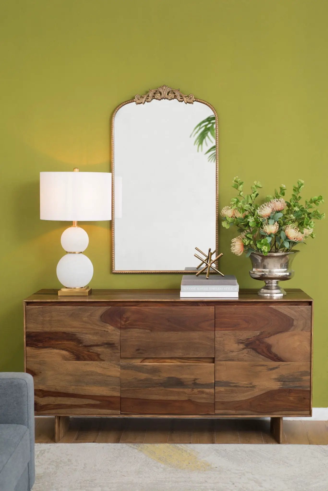 Arch Mirror, Baroque Inspired Wall Decor For Bathroom, Bedroom, Living Room by HouseOfZazla