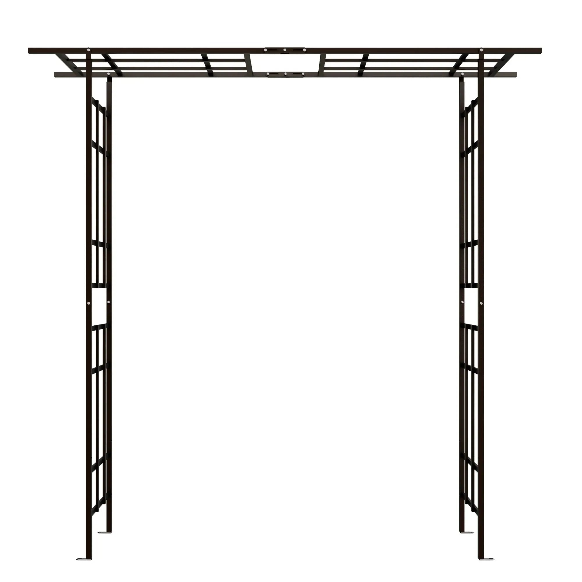 Metal Garden Arch with Adjustable Width by HouseOfZazla