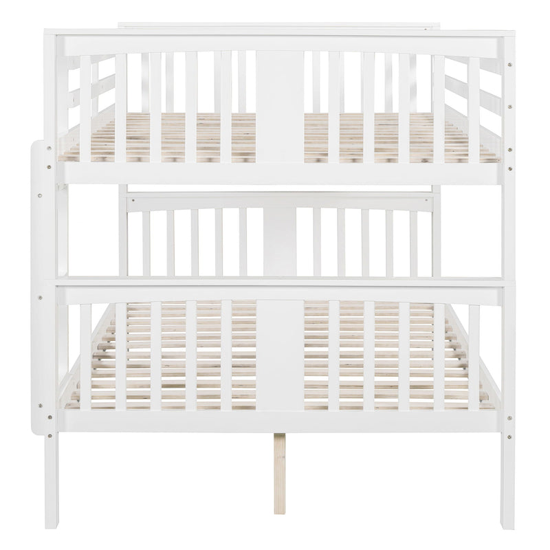 Bunk Bed With Ladder For Bedroom