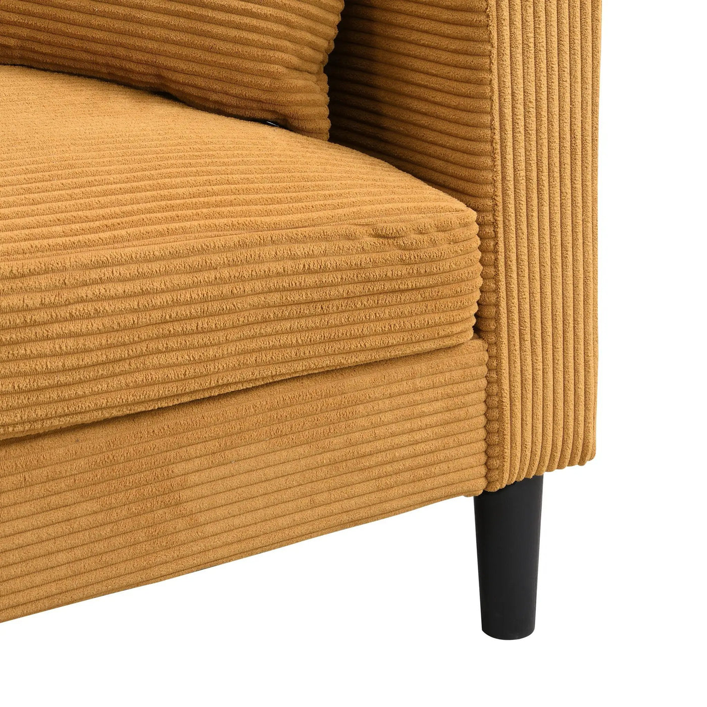 Modern Upholstered Loveseat Sofa, High Resilience by HouseOfZazla