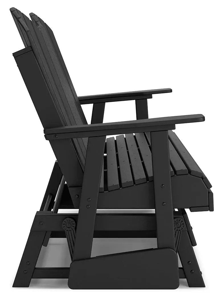 Hyland Wave - Glider Loveseat by Unique Piece Furniture