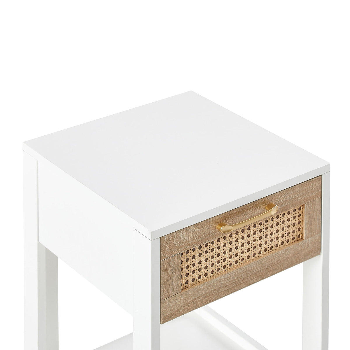 Modern Rattan Nightstand with Functional Drawer - Available in 3 Colors, photo 6 of 40