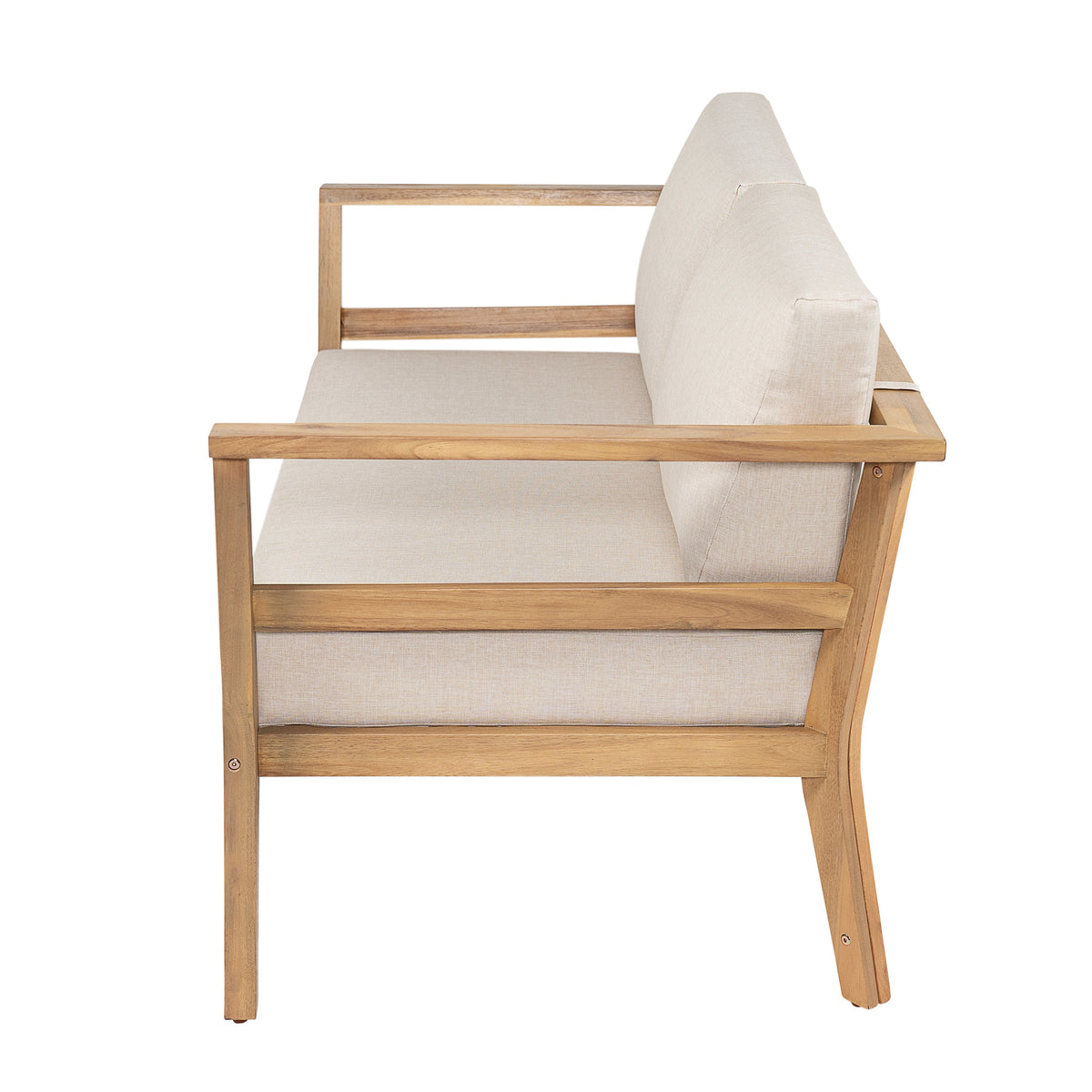 Acacia Outdoor Loveseat & Coffee Table Set, photo 10 of 10