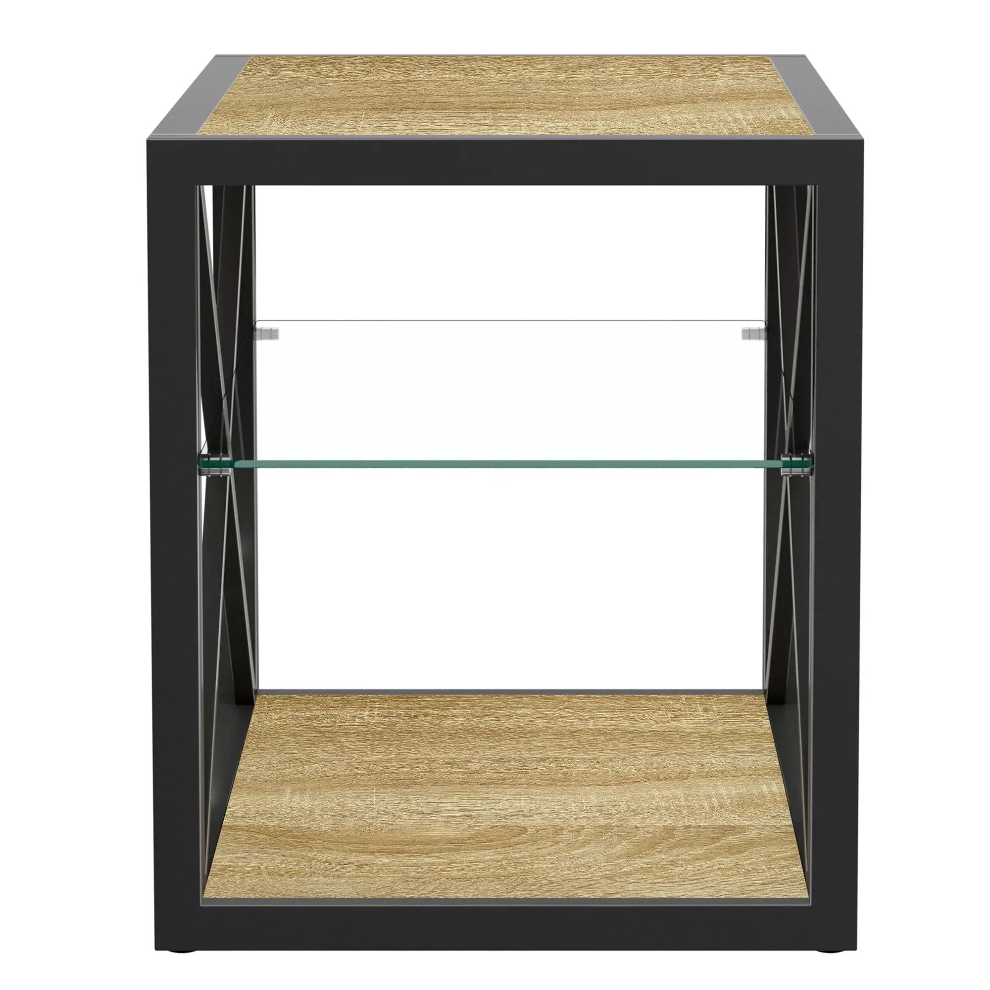 1 Piece Modern End Table Nightstand for Bedroom & Living Room by HouseOfZazla