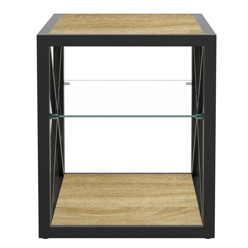 1 Piece Modern End Table Nightstand for Bedroom & Living Room by HouseOfZazla