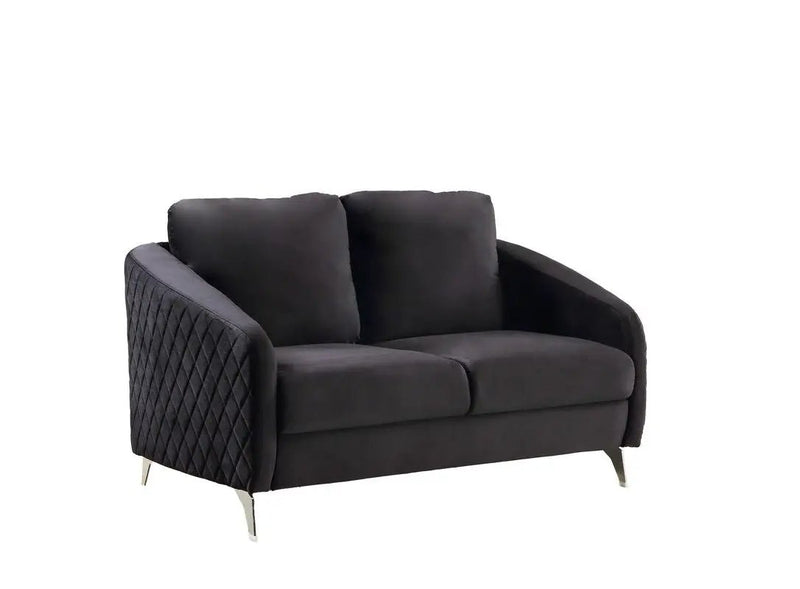 Sofia - Modern Chic Loveseat Couch by HouseOfZazla