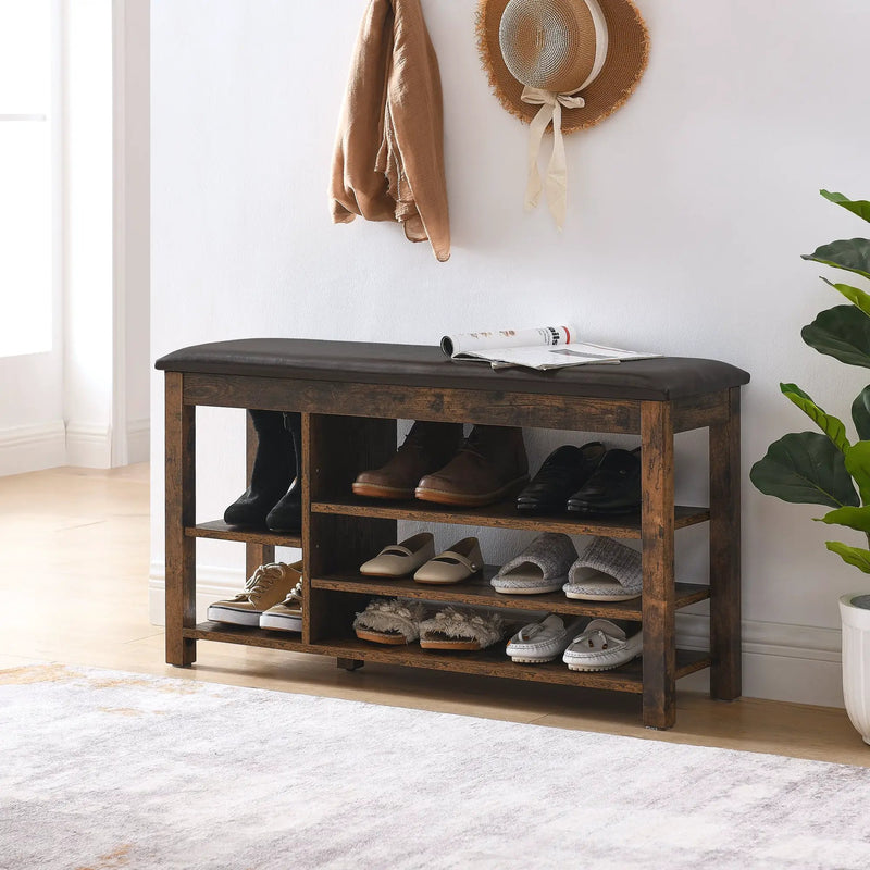 Height-Adjustable Shoe-Changing Bench by HouseOfZazla