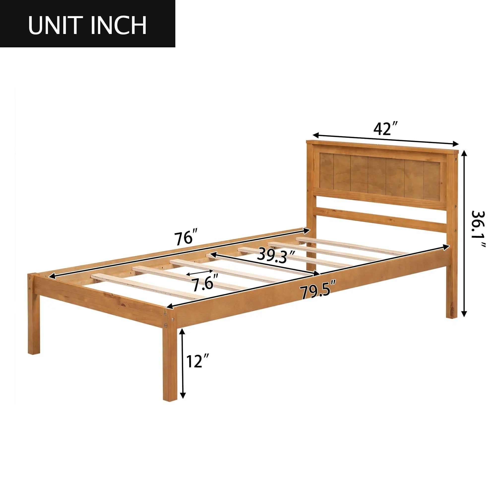 Platform Bed Frame With Headboard by Unique Piece Furniture