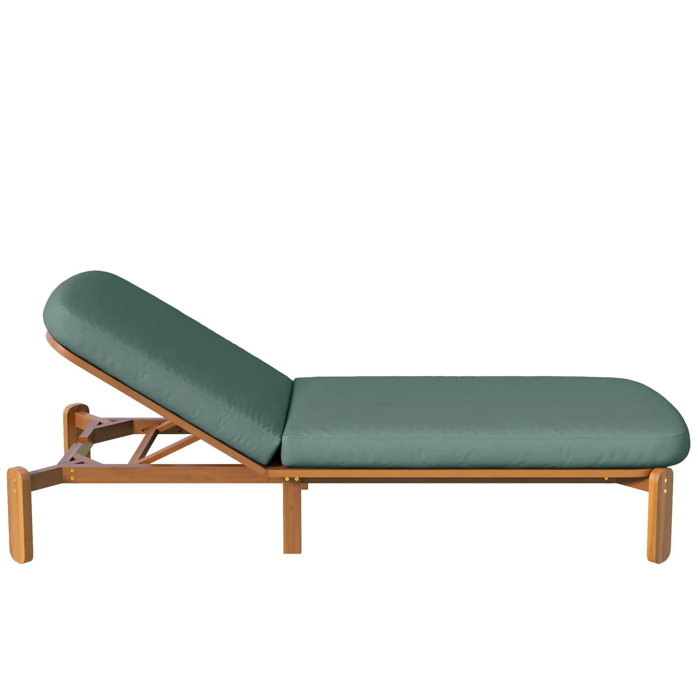 Outdoor Chaise Lounge With Adjustable Backrest by HouseOfZazla
