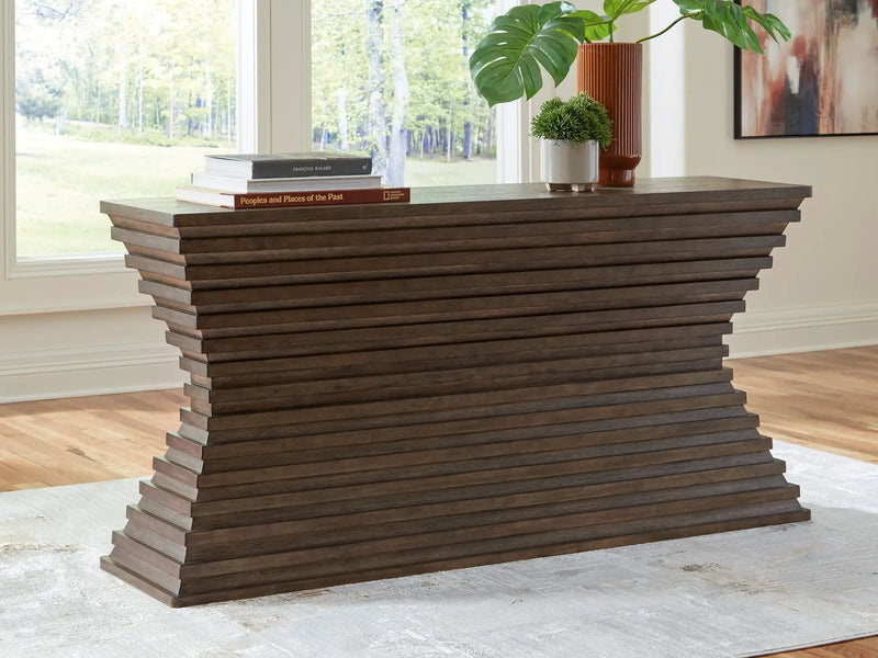Hannodream - Sofa Table - Warm Brown by Unique Piece Furniture