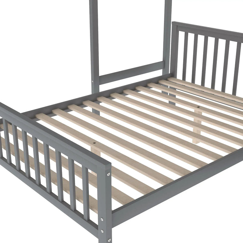 Loft Bed With Staircase And Storage