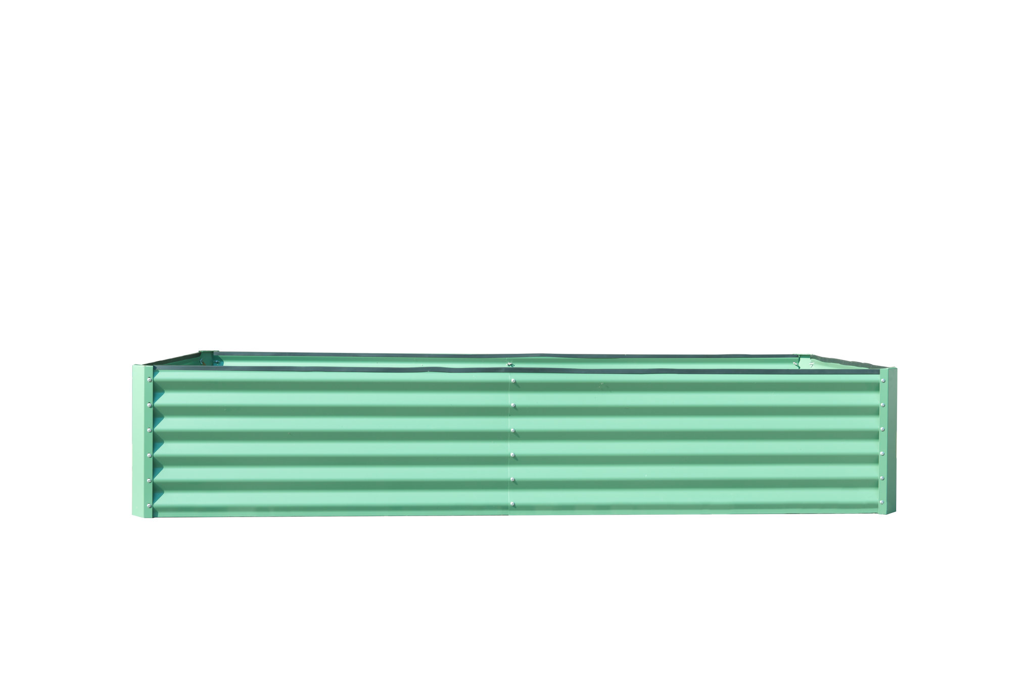 8x4x1.5 ft Galvanized Raised Garden Bed by HouseOfZazla