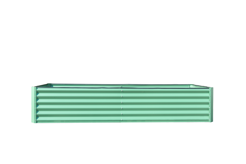 8x4x1.5 ft Galvanized Raised Garden Bed by HouseOfZazla