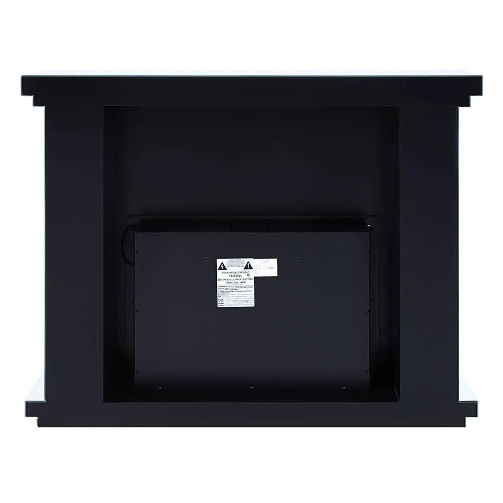 Noralie - LED Electric Fireplace - Mirrored & Faux Diamonds