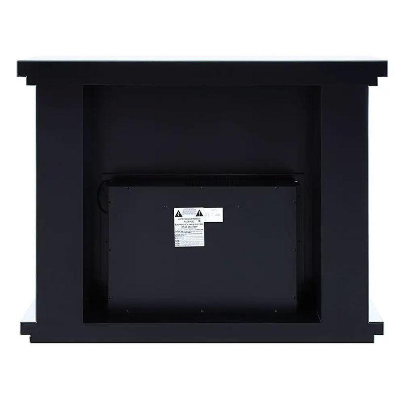 Noralie - LED Electric Fireplace - Mirrored & Faux Diamonds