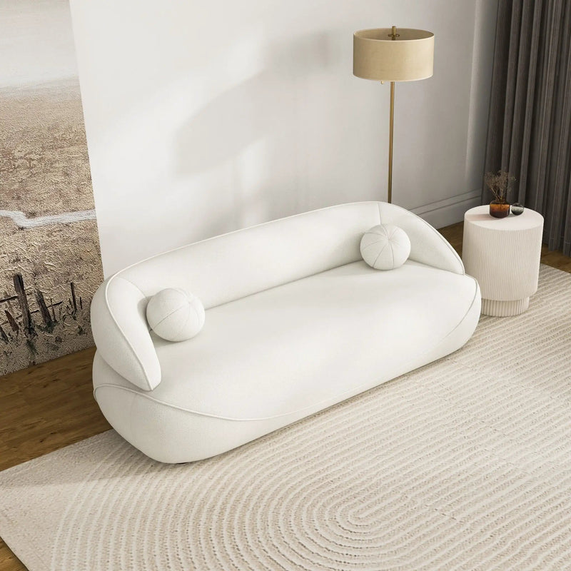 Andrew - Boucle Sofa by HouseOfZazla
