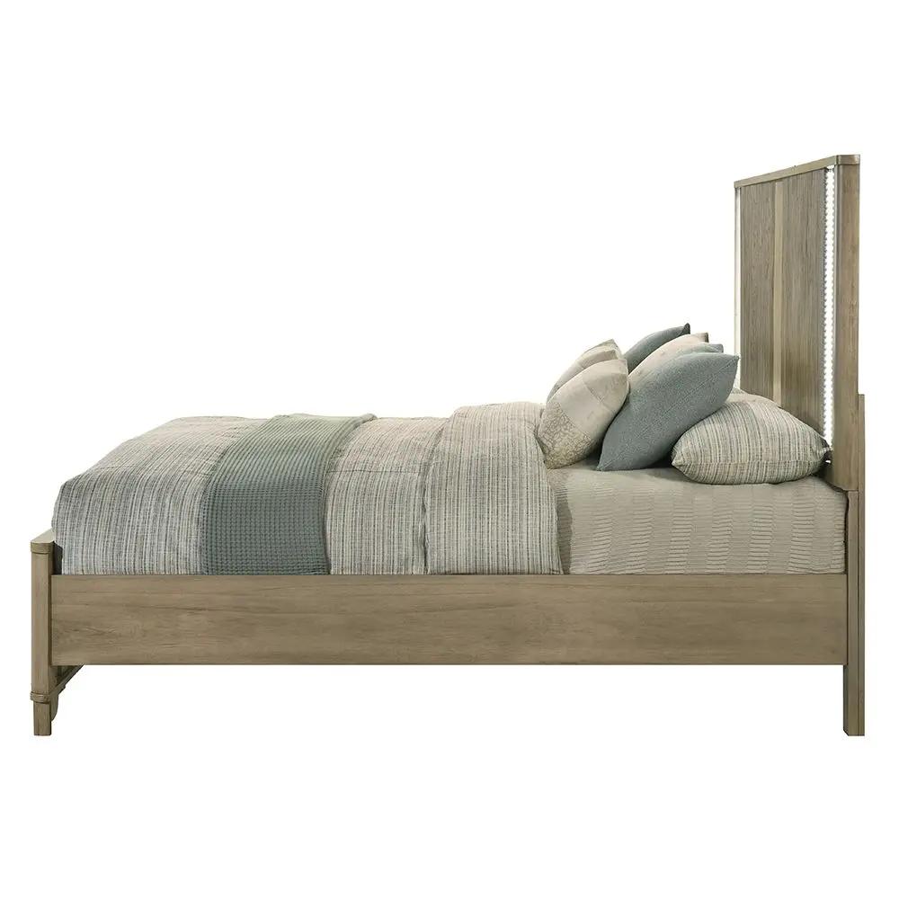 Lakkari - Bed With LED by Unique Piece Furniture