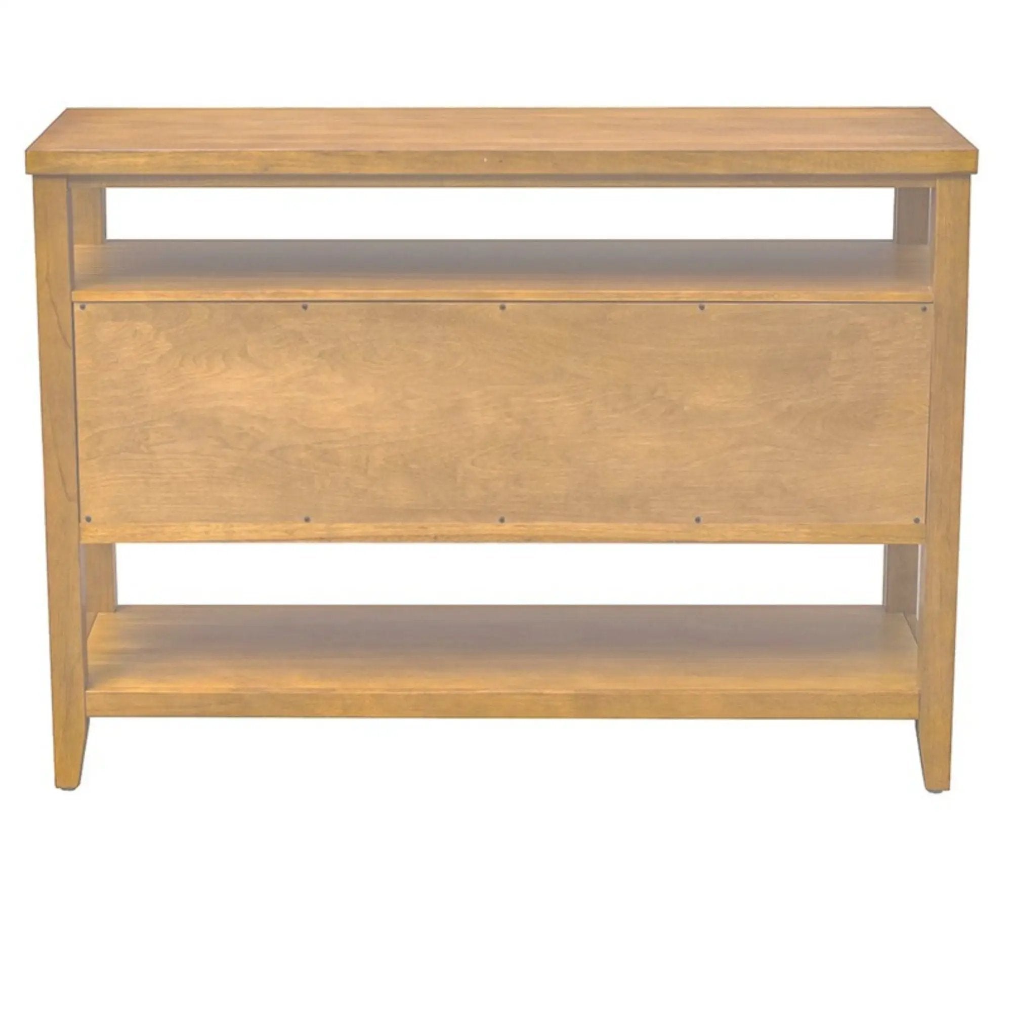 Naomi - 2 Door Storage Console Table With Ample Shelving - Natural by Unique Piece Furniture