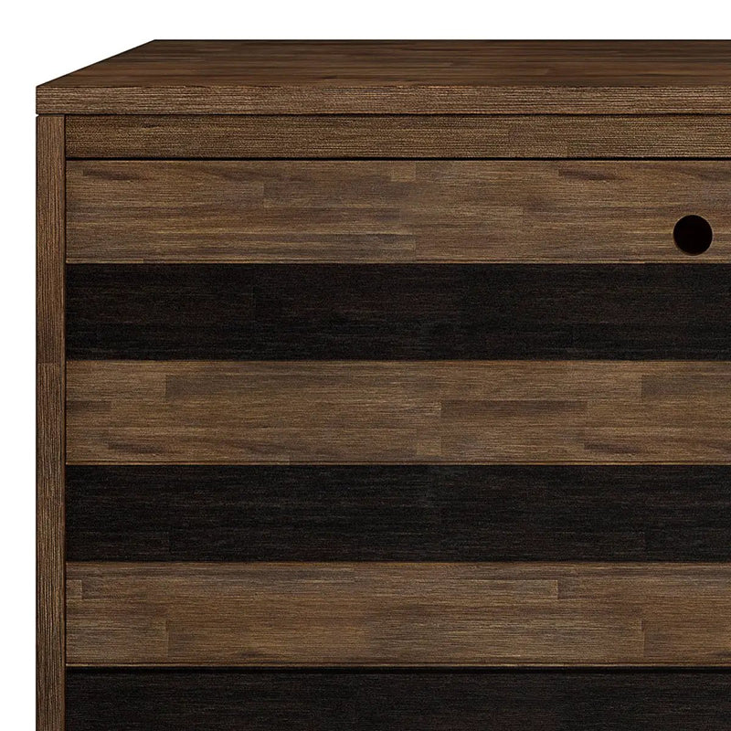 Clarkson - Sideboard Buffet - Rustic Natural Aged Brown by HouseOfZazla