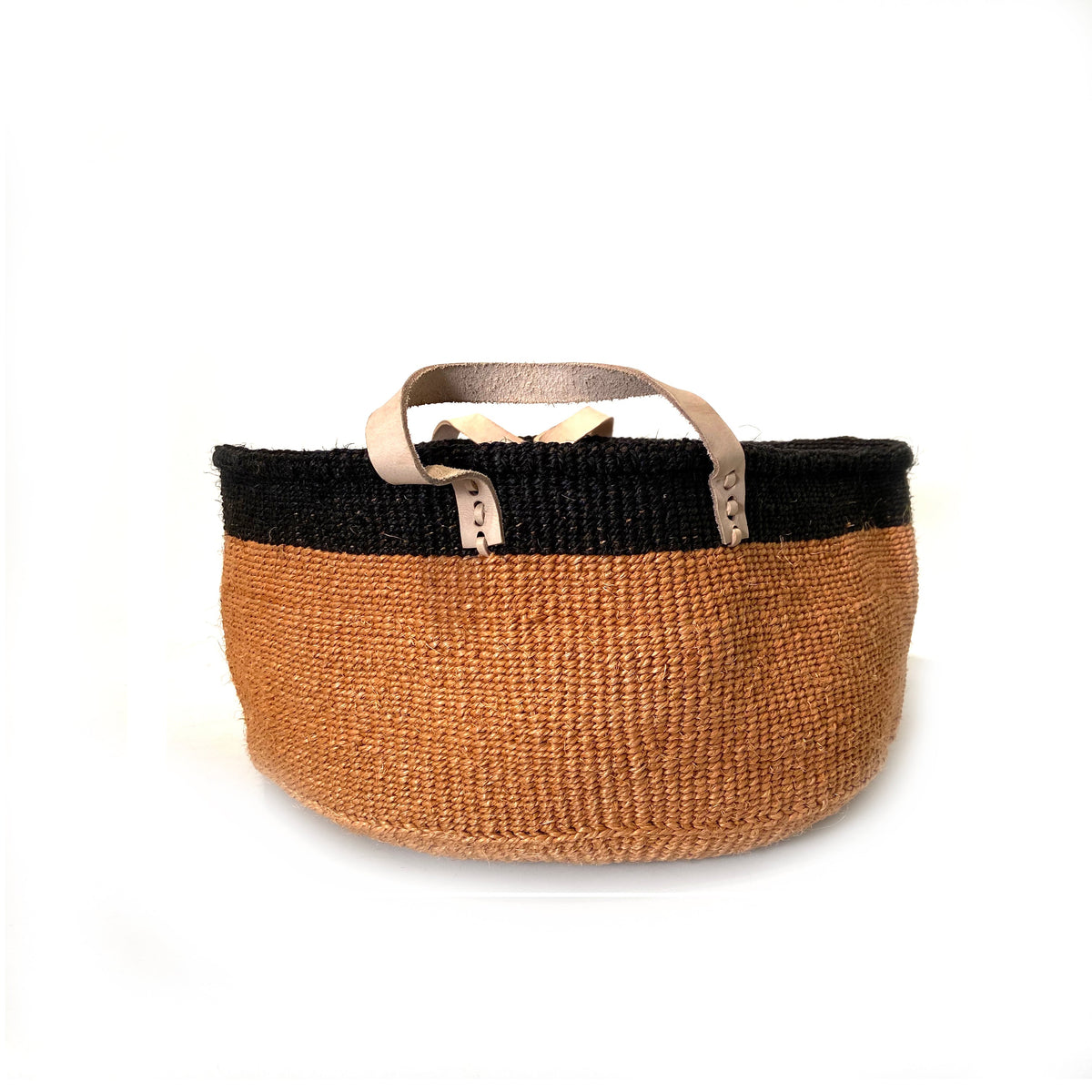 Floor Basket with Leather Handles, photo 7 of 7