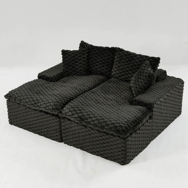 Double Chaise Lounge With Full Compressed Sponge, photo 2 of 28