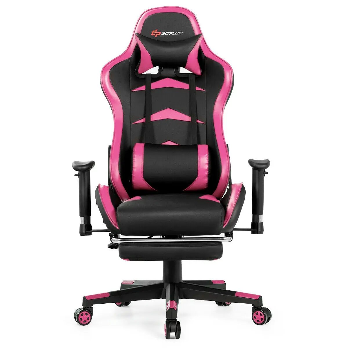 Massage Gaming Chair with Footrest by DirectDeals