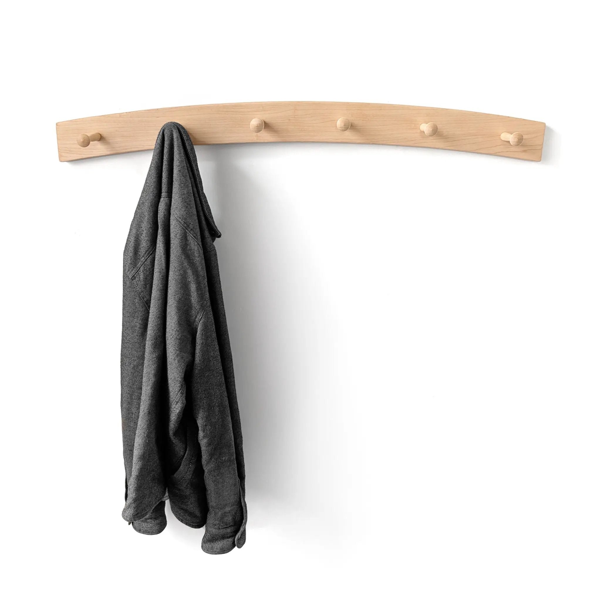 Arch Coat Rack by NookWoodworking