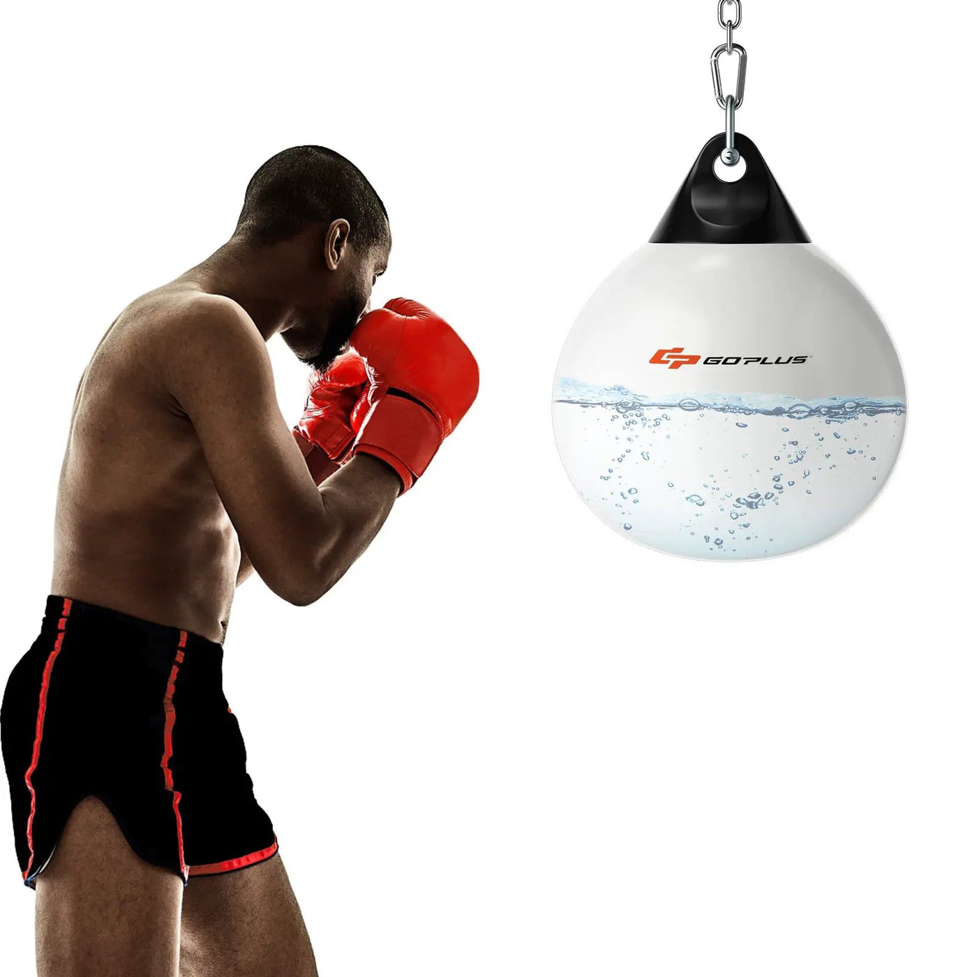 21 Inch Water Punching Bag with Adjustable Metal Chain by DirectDeals