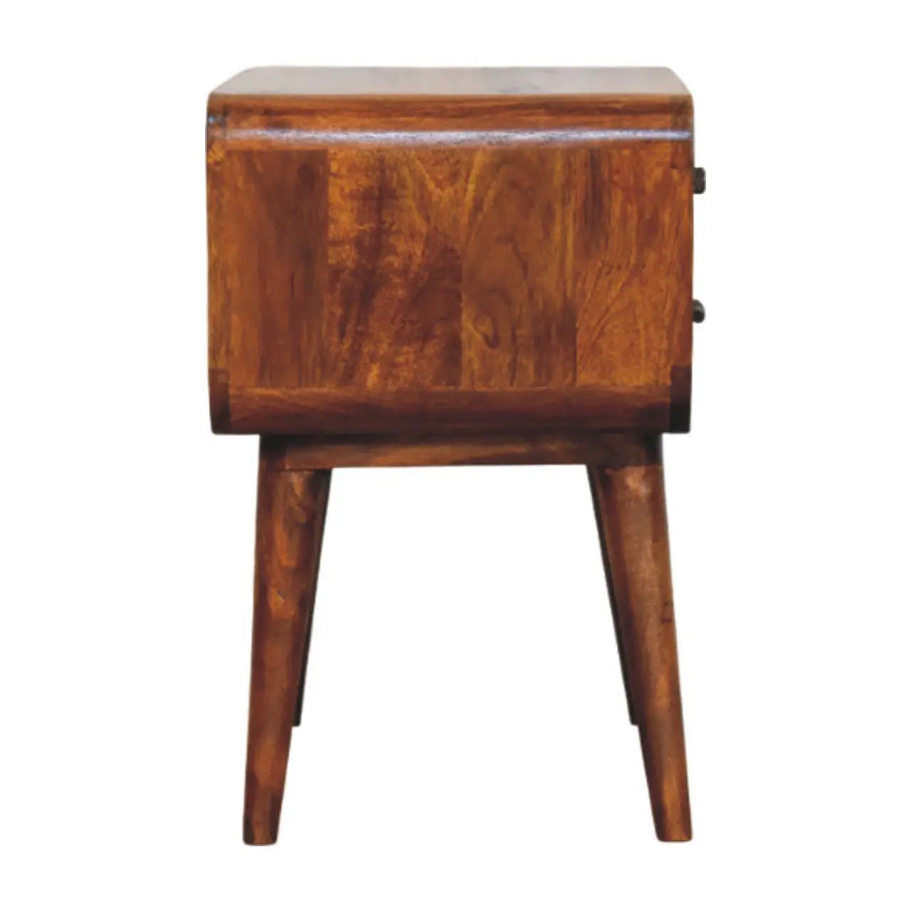 Avora - 3 Drawer Nightstand - Brown by HouseOfZazla