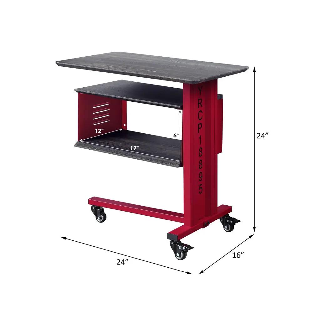 Cargo - Accent Table w/Wall Shelf by Unique Piece Furniture