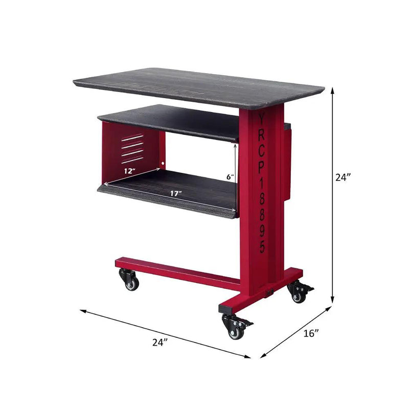 Cargo - Accent Table w/Wall Shelf by Unique Piece Furniture