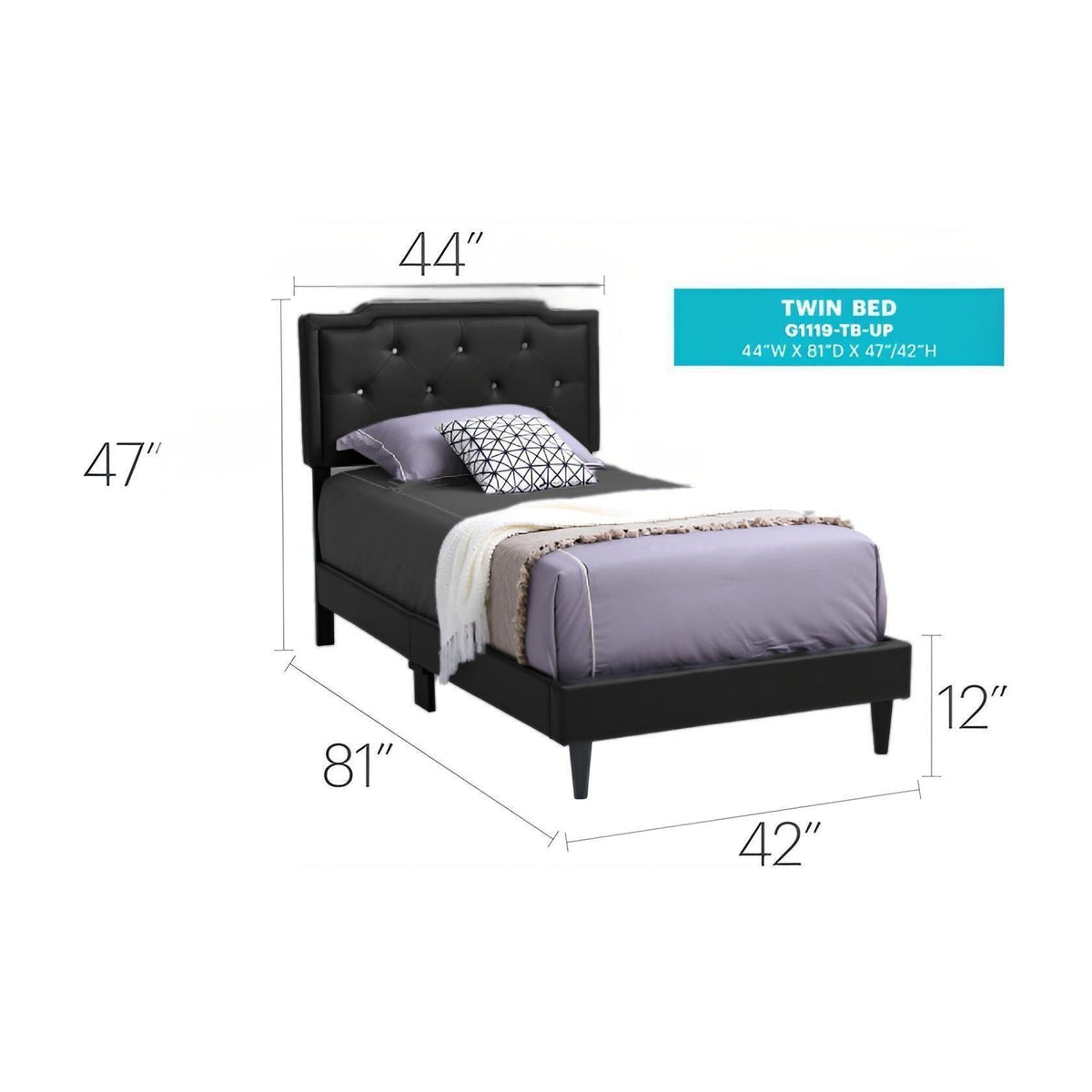 Button Tufted Bed Charming For Cozy Spaces, photo 29 of 40