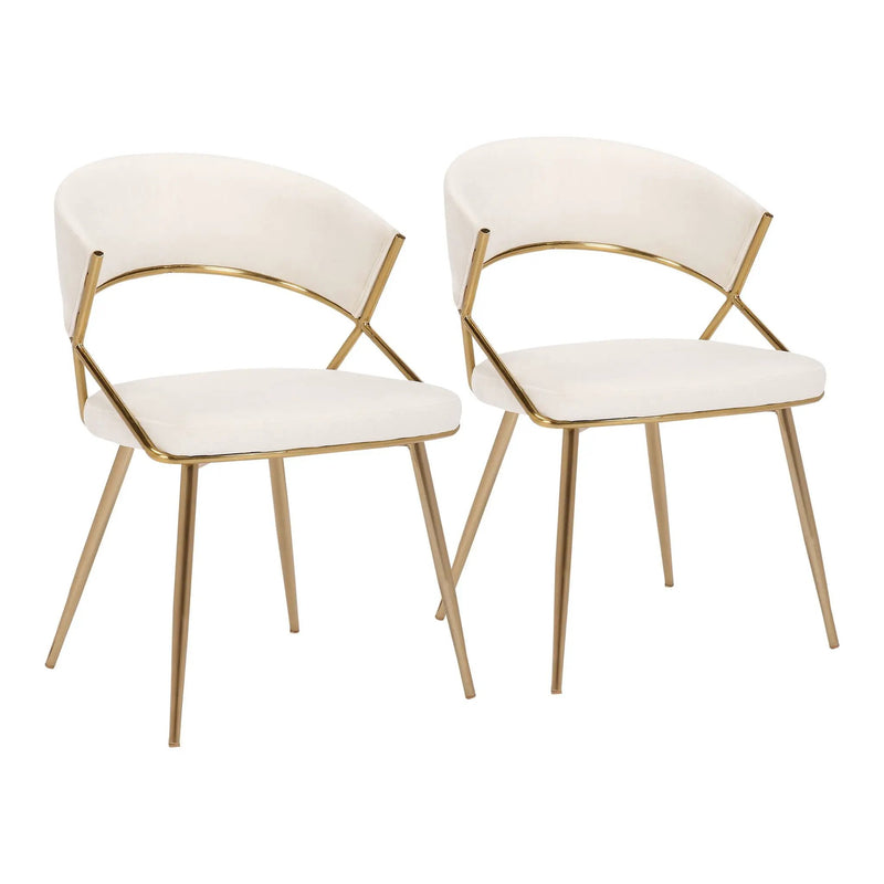 Jie - Glam Dining Chair (Set of 2) by Unique Piece Furniture