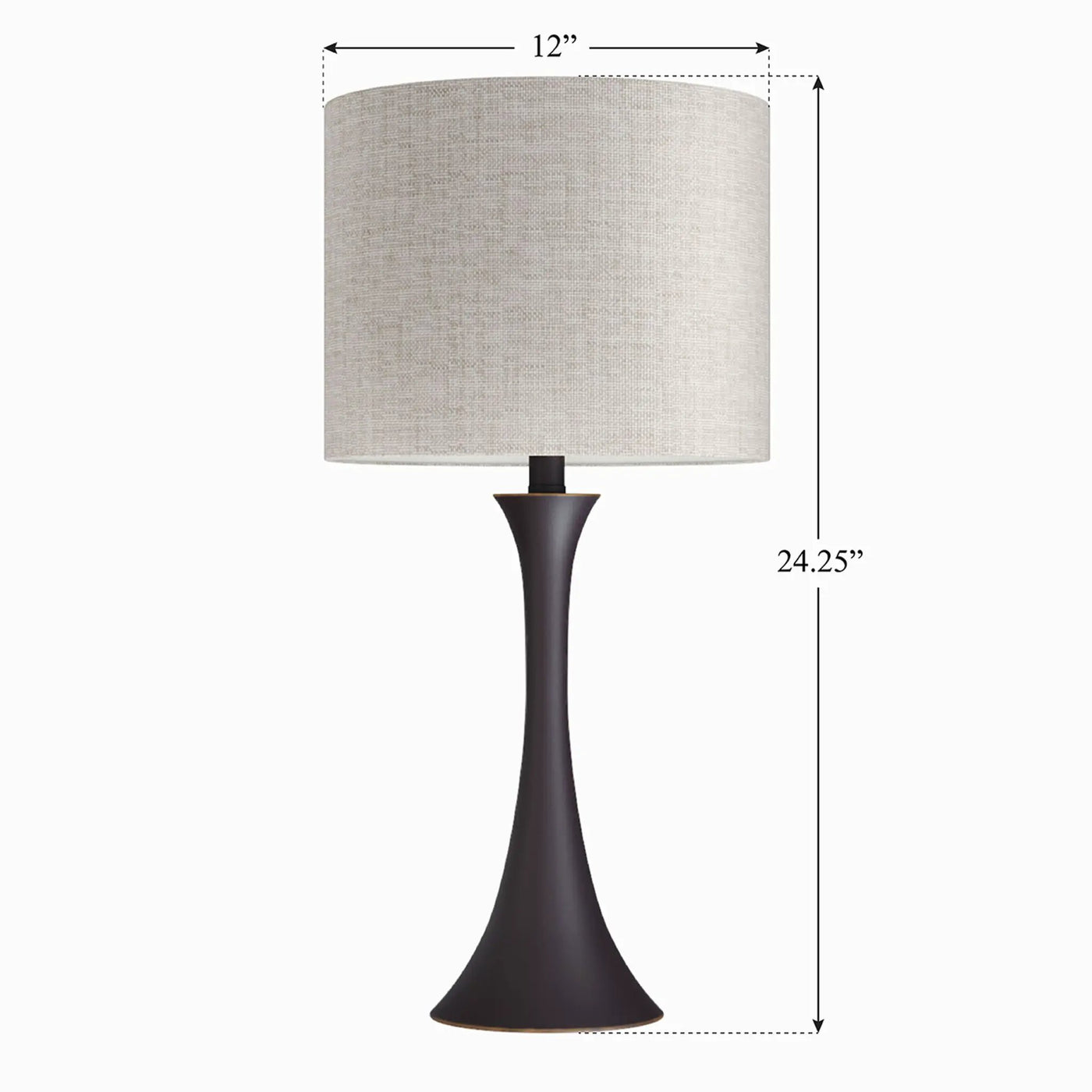 Lenuxe - Contemporary & Modern Design Table Lamp (Set of 2) by HouseOfZazla