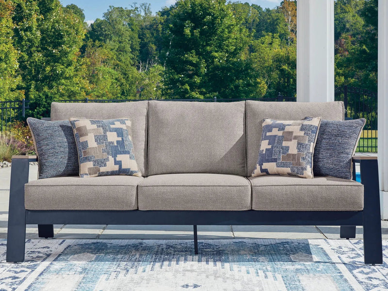 East Beach - Sofa With Cushion - Blue by Unique Piece Furniture