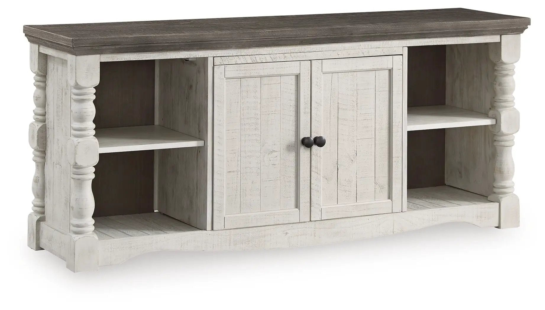 Havalance - Extra Large TV Stand - 2 Doors - Brown / Beige by Unique Piece Furniture