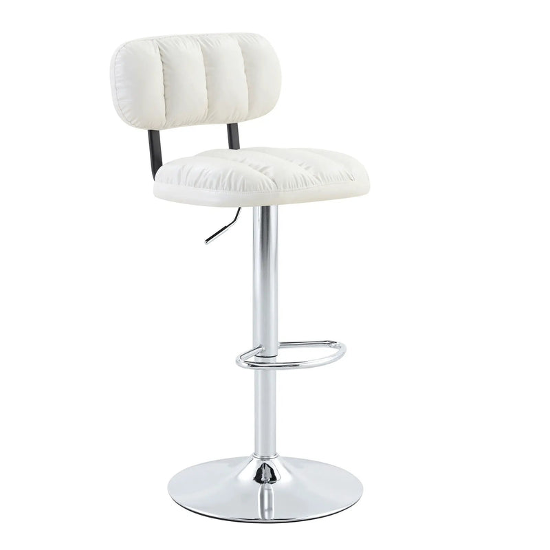 Adjustable Height Bar Stools With Footrest for Kitchen Island (Set of 2) by HouseOfZazla